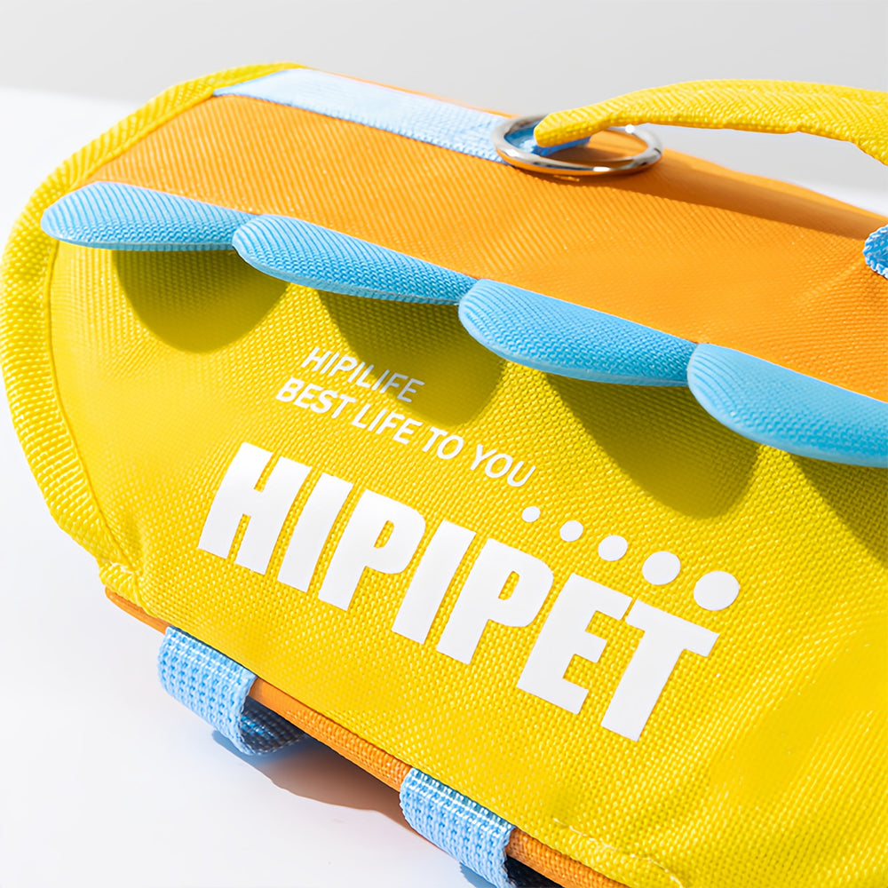 Summer dog life jacket with super buoyancy dog swimming suit for small, medium and large-sized dogs Golden retriever swimming