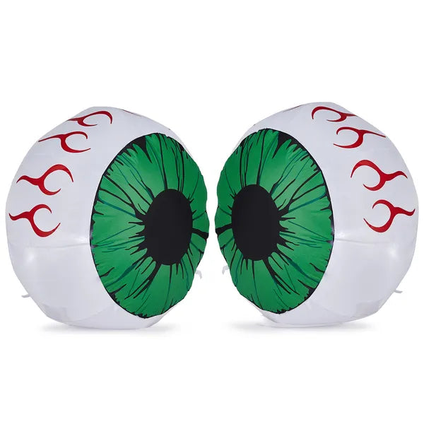 3 ft inflatable light-up eyeball, 2 pack - product photo 3 of 6