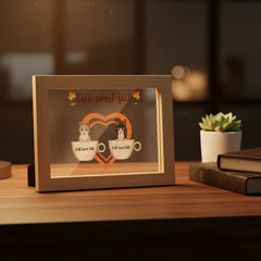 Fall sweet fall Wooden Framed
