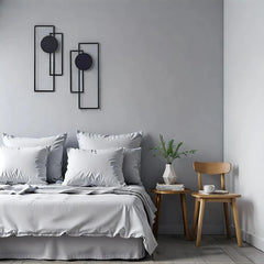 2-piece abstract line iron wall art - product photo 5 of 6