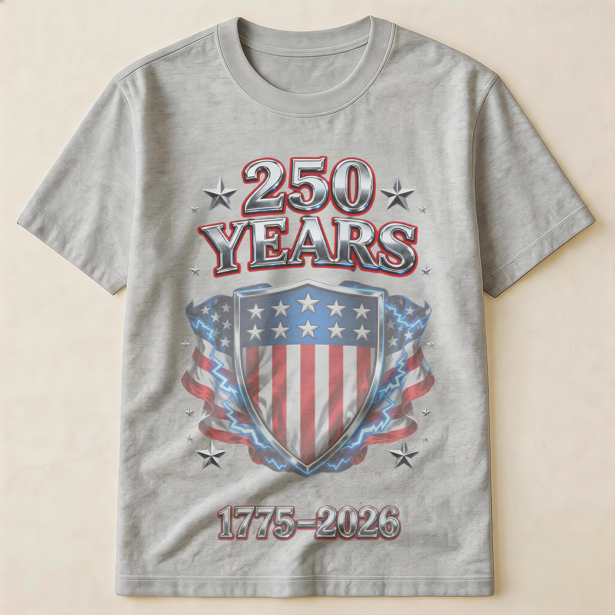 250th Anniversary "Brave Pets, Fearless" Short-Sleeve Tee