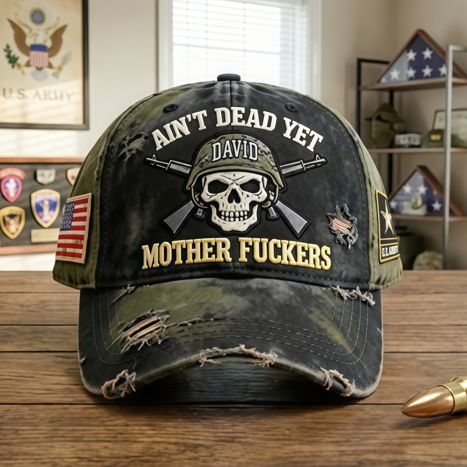 Veteran Cap - Personalized Gift For Military Classic Cap