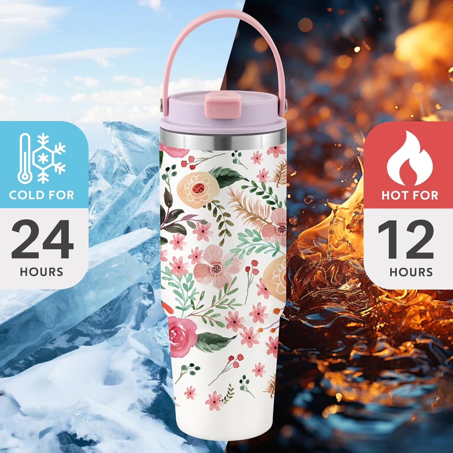 "First My Mother, Forever My Friend" Floral Coffee Mug - Heartfelt Gift