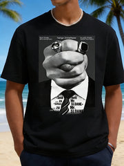 Vintage Mobster Fist & Suit Graphic T-Shirt