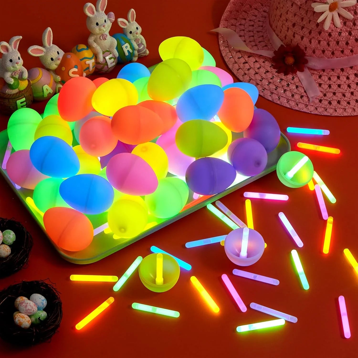 Luminous Easter eggs glow in the dark - product photo 3 of 6