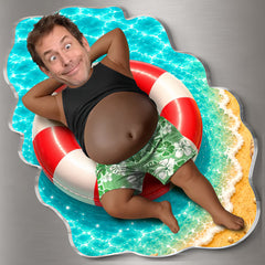 Water Fun & Sun– Personalized Father's Day Funny Gifts For Dad, Grandpa