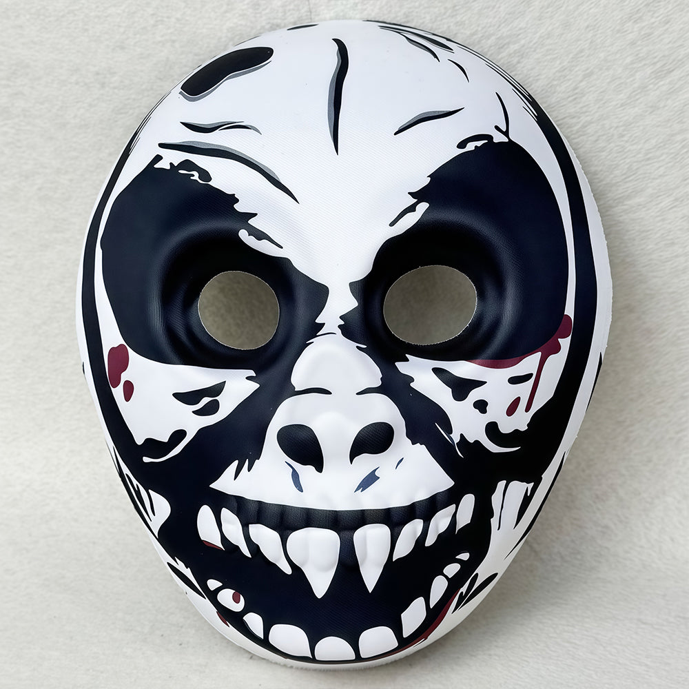 Halloween Skull Digital Printing Face Mask for Costume Party Dance Mask