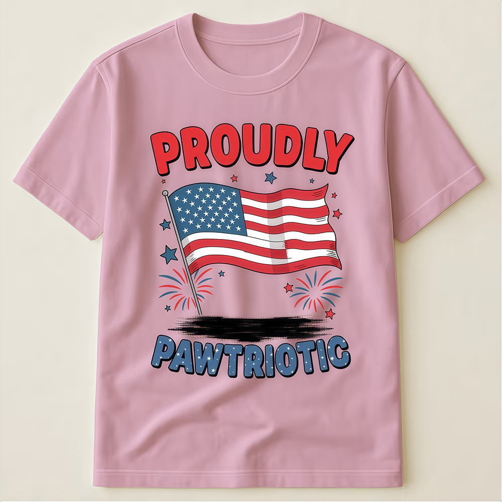 Proudly Pawtriotic - Personalized Shirt
