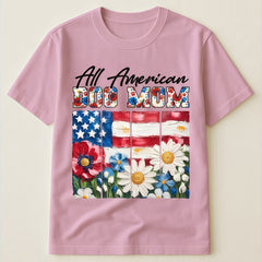 All American Dog Mom- Personalized Shirt