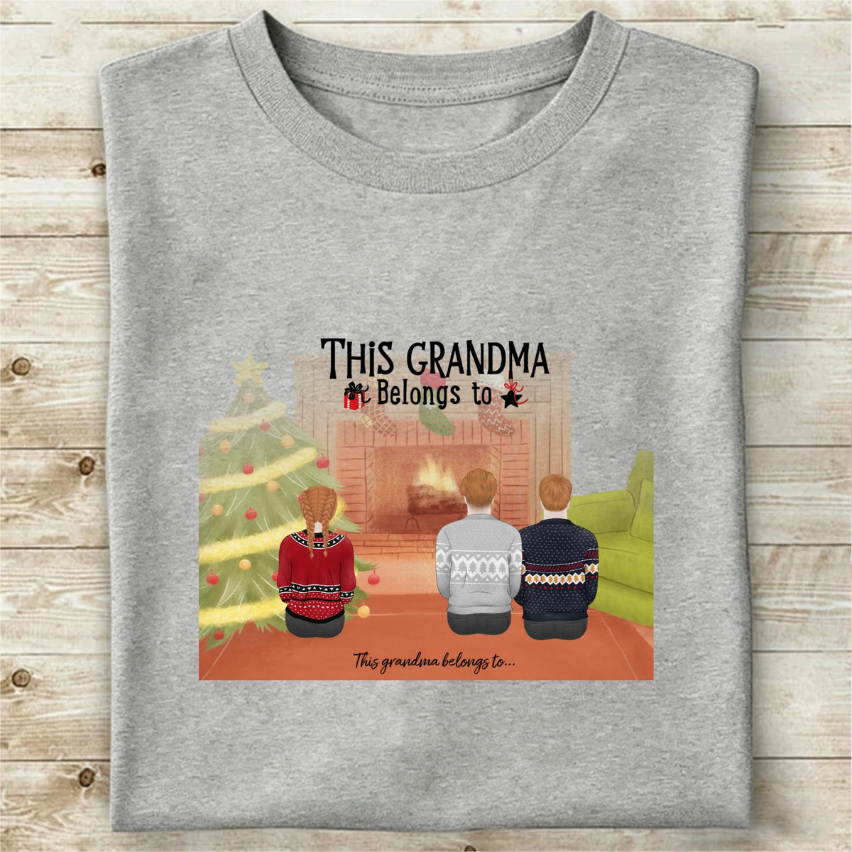 Custom This grandma belongs to...T-shirts