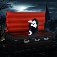 Inflatable vampire and coffin - product photo 6 of 6