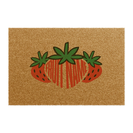 Fruit Name Doormat