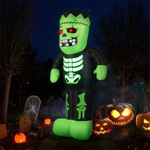 8.4 ft LED inflatable Frankenstein - product photo 4 of 6