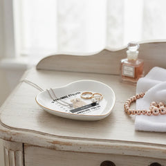 Custom Personal Stalker - Photo Personalized Heart-Shaped Jewelry Tray