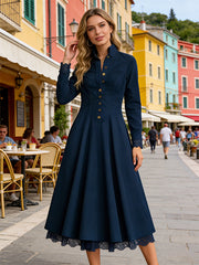 Lightweight Denim Comfortable Long Dress