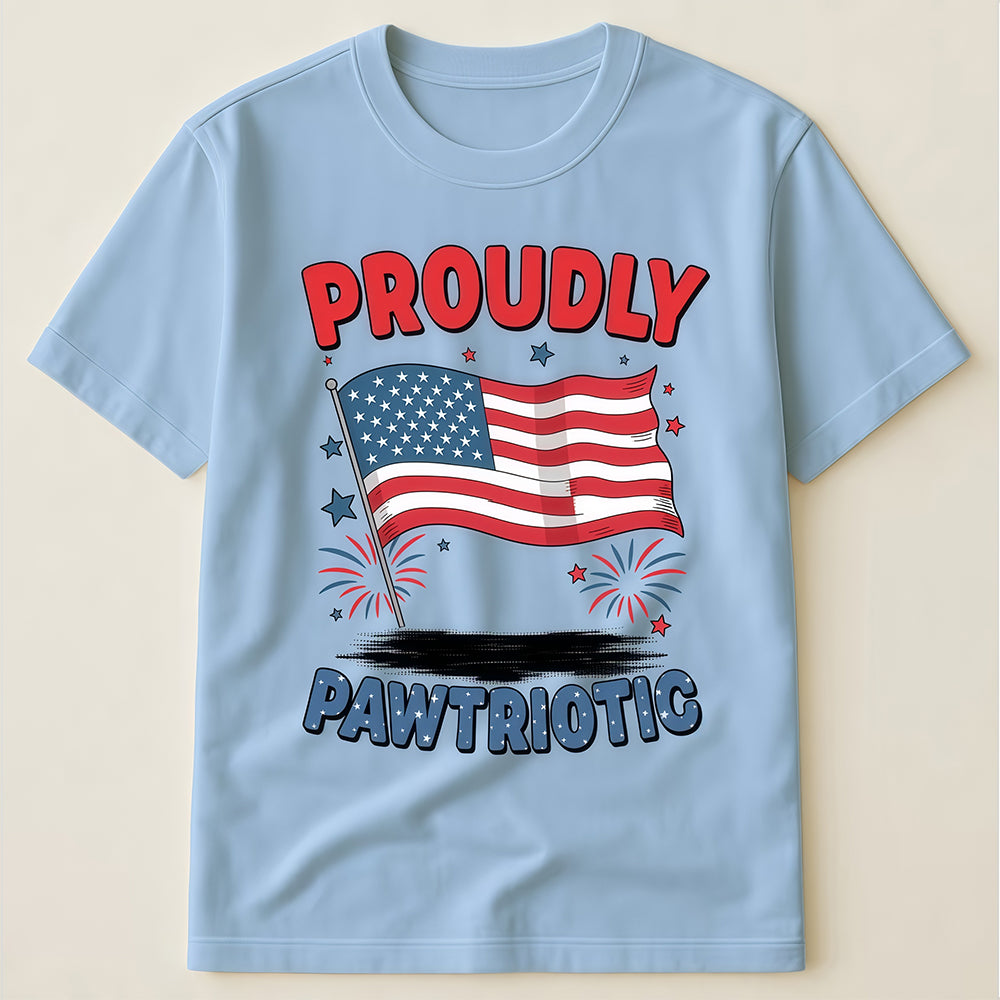 Proudly Pawtriotic - Personalized Shirt
