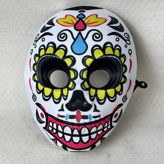 Halloween Skull Digital Printing Face Mask for Costume Party Dance Mask