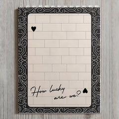 King And Queen Custom Couples Photo How Luck We Are - Personalized Photo Rectangle Building Brick
