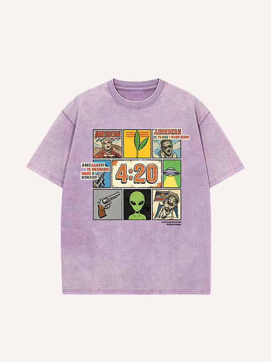 Alien Special Weapon Print Short Sleeve