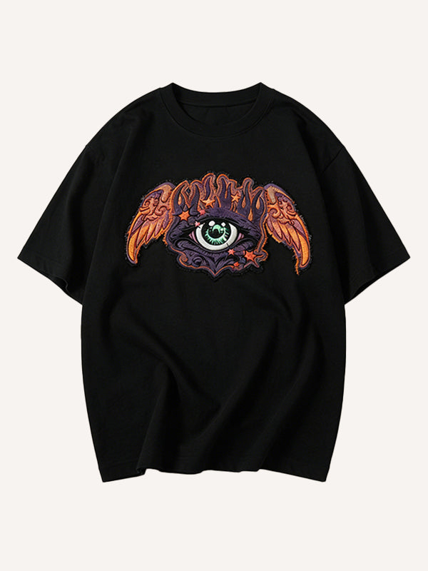 Eye of the Prophet Comfortable & Breathable Printed Short Sleev