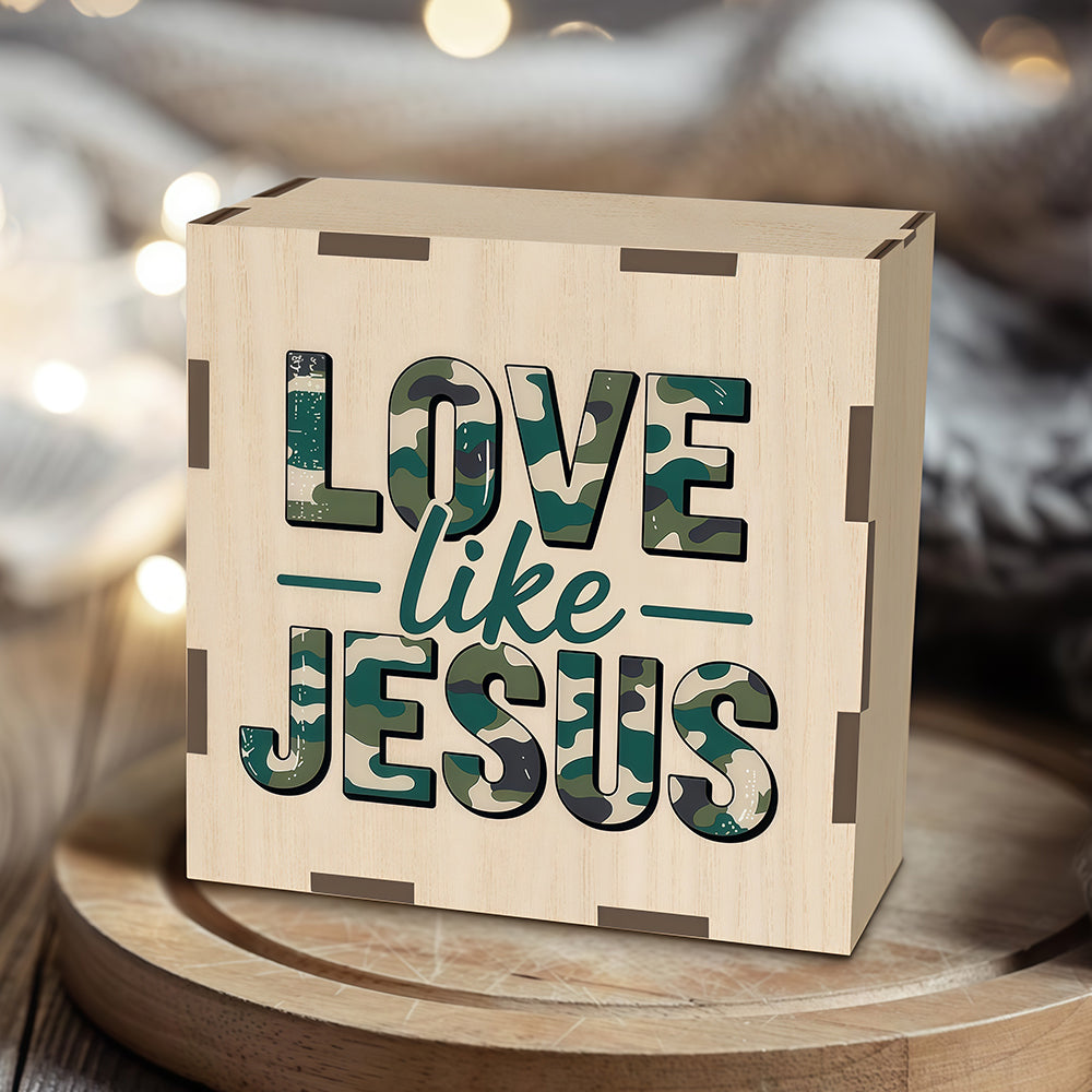 Personalized wooden photo box with waterfall-style flip cover panel - perfect for wedding, anniversary, or couple's photo storage gifts. The interior can hold souvenirs.