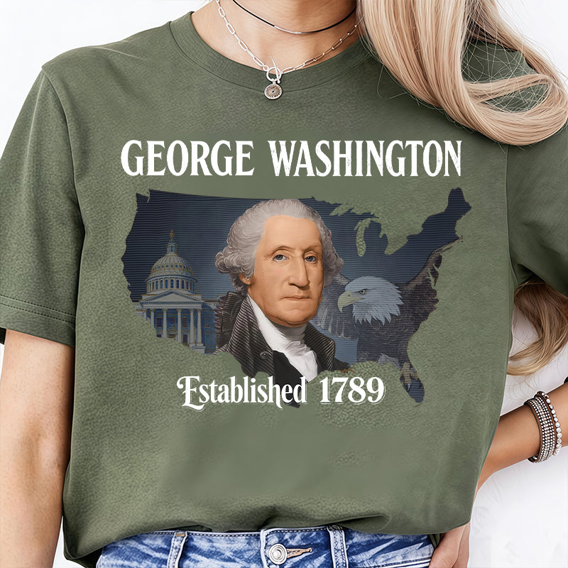Custom Name American Pride 250th Anniversary T-Shirt - Personalized 1776-2026 Liberty & Eagle Heritage Tee