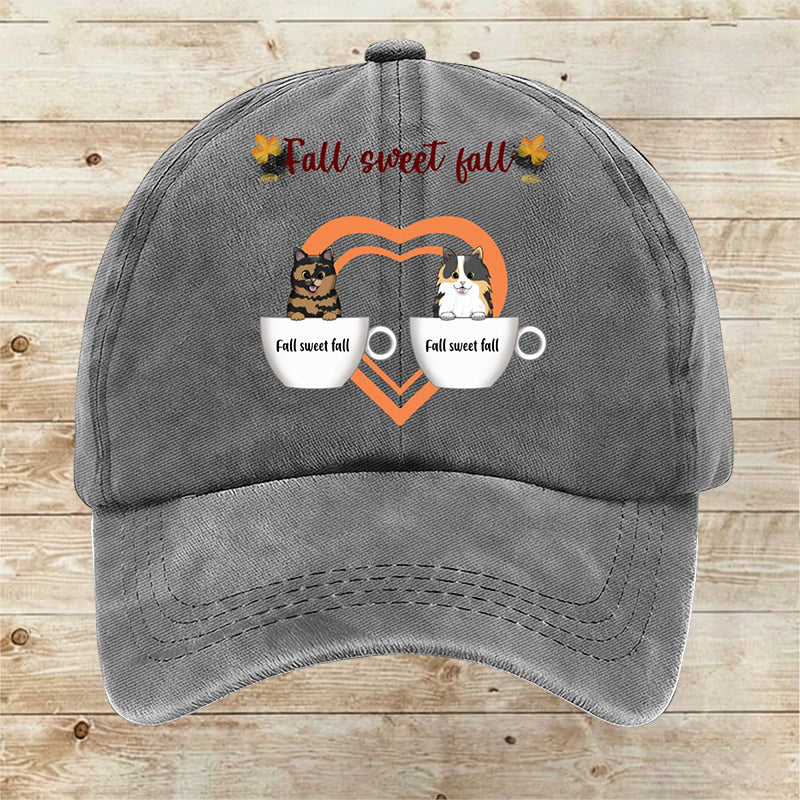 Custom Fall sweet fall Cap