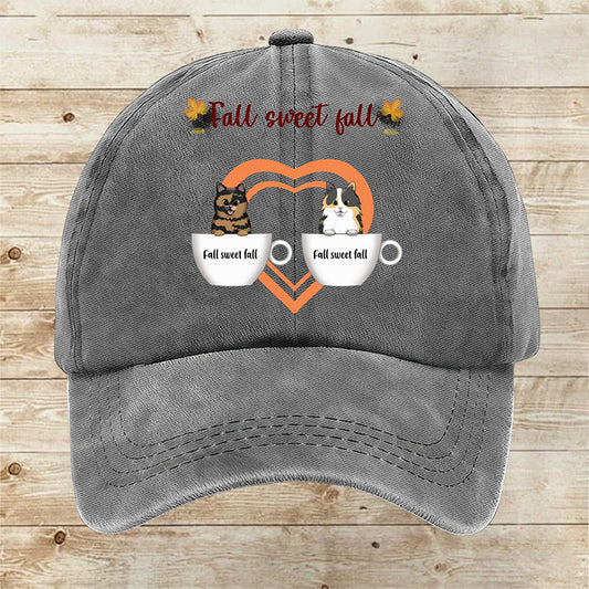 Custom Fall sweet fall Cap