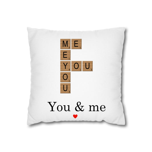 You & me Pillow