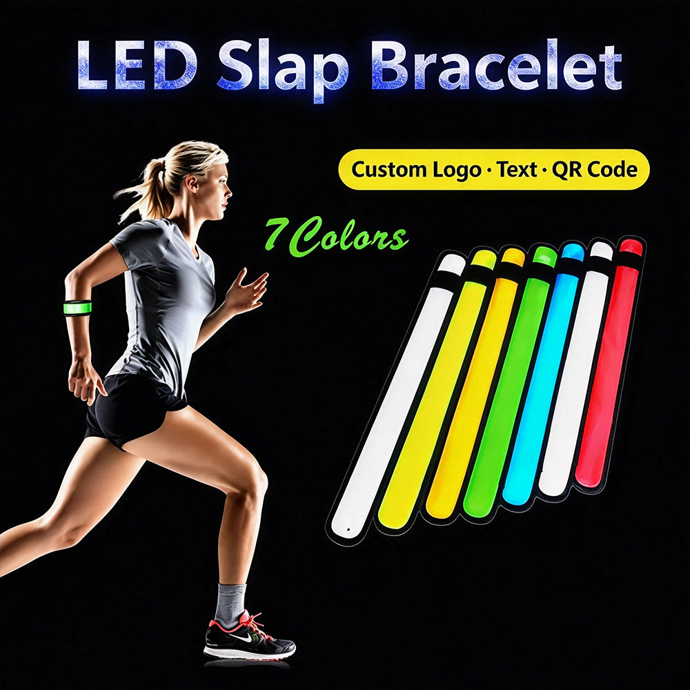 LED Clapping Bracelet - Light-emitting wristband, a must-have for creating an atmosphere