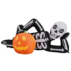 7 ft inflatable lying skeleton 7 Ft