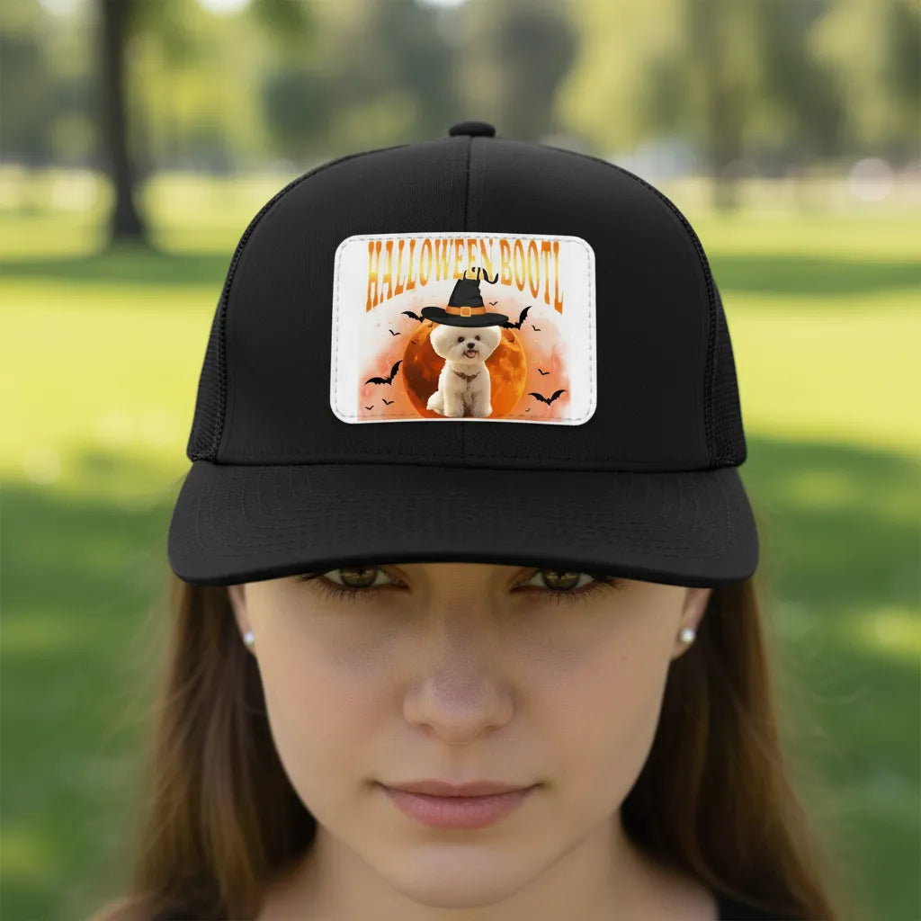 Halloween Bootleg Pet Portrait Cap