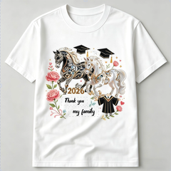 Personalized Custom T-Shirt with Photo & Slogan – Picture T-Shirt Gift for Birthdays and Anniversaries