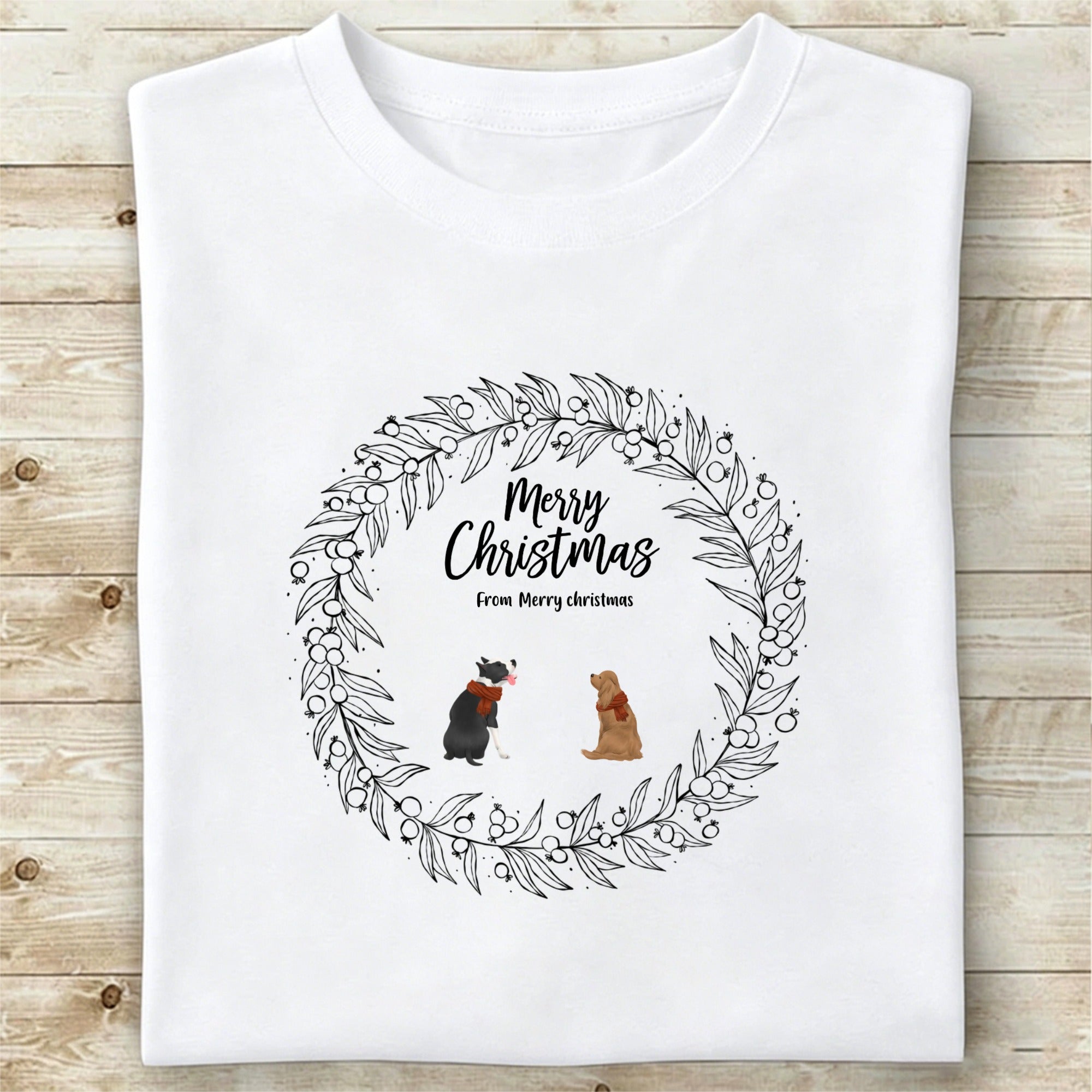 Custom Merry christmas T-shirts