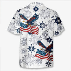 USA 250th Anniversary 1776‑2026 Eagle Flag Firework Shirt