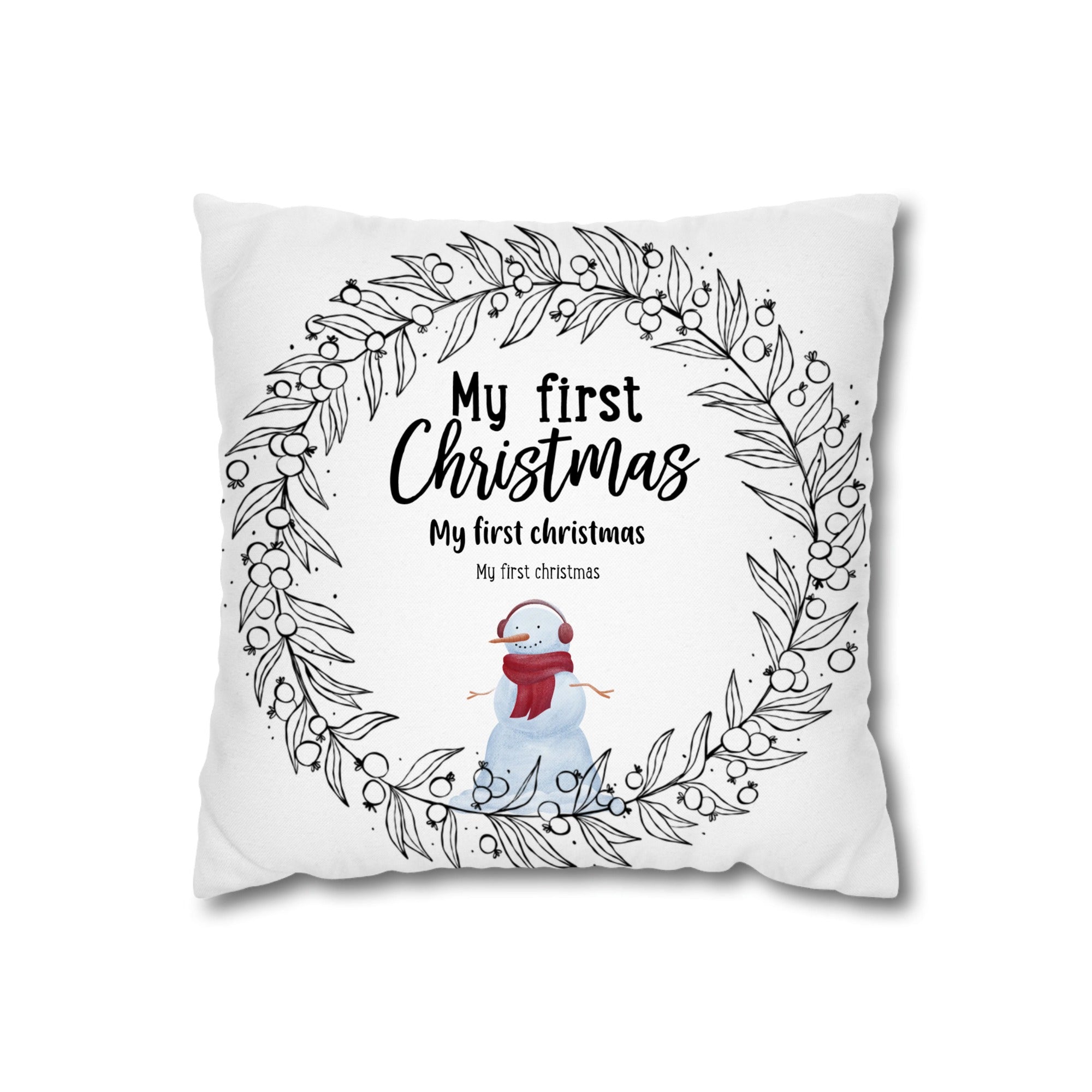 My first christmas Pillow