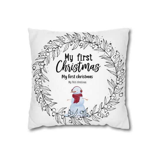 My first christmas Pillow
