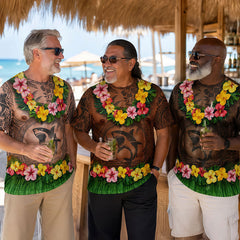 Custom Funny T-shirt - Personalized Birthday Gifts For Men - Aloha And Chill