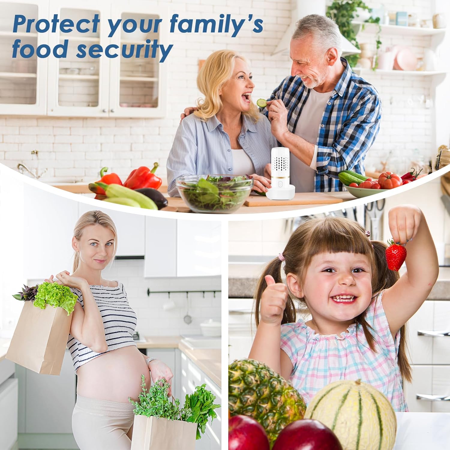 Wireless Fruit & Vegetable Cleaner | 99.9% Sterilization Produce Wash