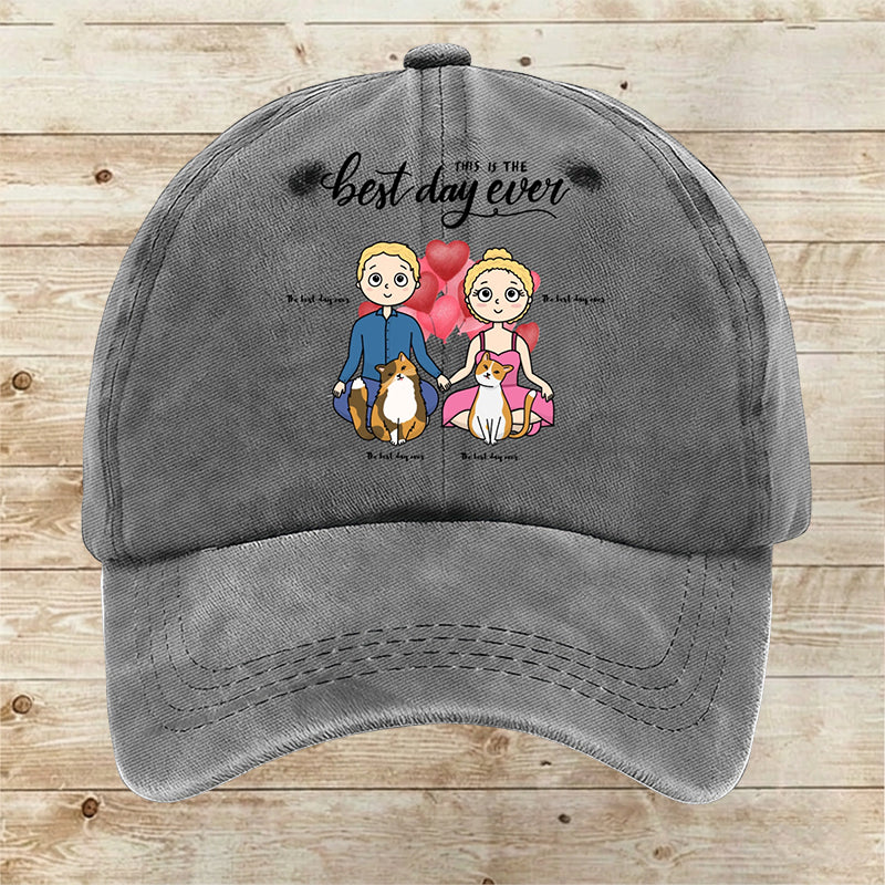 Custom The best day ever Cap