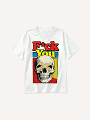 Don't Show Respect to Those You Dislike Printed Short Sleeve