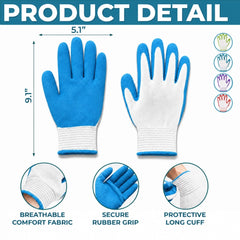 Custom Coated Grip Gardening Gloves - Personalized Birthday Garden Gifts For Gardeners, Husband, Son, Grandson, Brother, Grandpa, Dad, Yourself - Gardener Of The Year