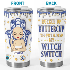 My Halloween Mode Is Activated - Personalized Custom 3D Inflated Effect Printed Tumbler - Halloween Gift For Witches, Yourself