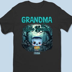 Custom T-shirt, Hoodie - Personalized Halloween Birthday Gifts For Mom, Grandma - Little Monsters, Big Love