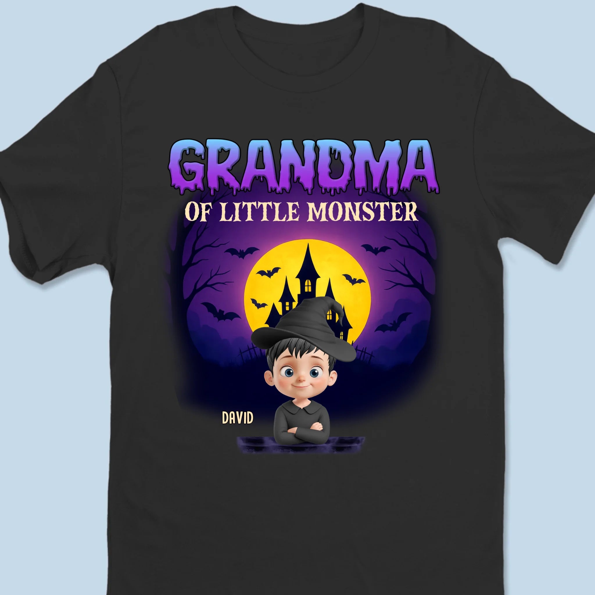 Custom Unisex T-shirt, Premium T-shirt, Hoodie - Personalized Halloween Birthday Gifts For Mom, Grandma - Halloween Fun For Every Heart