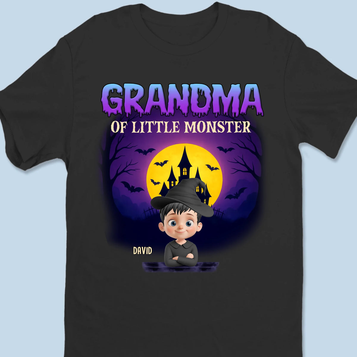 Custom Unisex T-shirt, Premium T-shirt, Hoodie - Personalized Halloween Birthday Gifts For Mom, Grandma - Halloween Fun For Every Heart