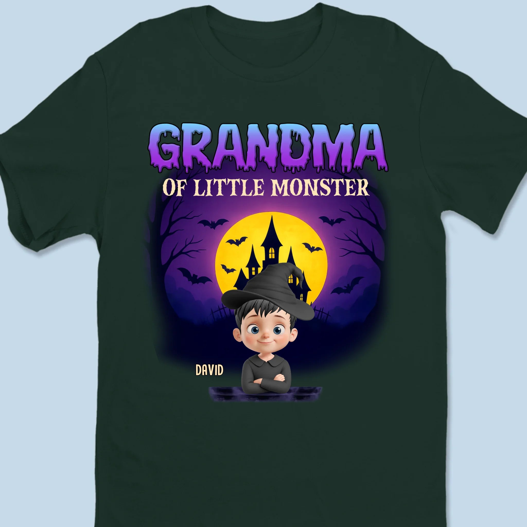 Custom Unisex T-shirt, Premium T-shirt, Hoodie - Personalized Halloween Birthday Gifts For Mom, Grandma - Halloween Fun For Every Heart