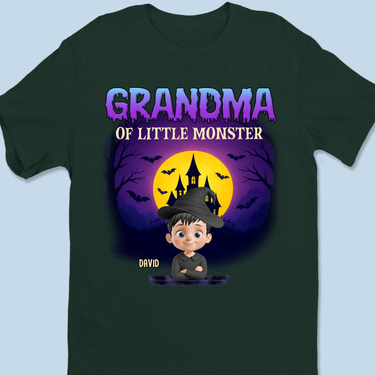 Custom Unisex T-shirt, Premium T-shirt, Hoodie - Personalized Halloween Birthday Gifts For Mom, Grandma - Halloween Fun For Every Heart