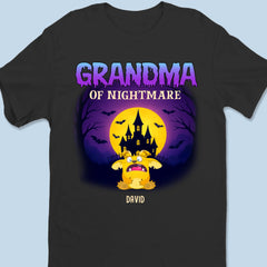 Custom Unisex T-shirt, Premium T-shirt, Hoodie - Personalized Halloween Birthday Gifts For Mom, Grandma - Spooky Smiles In Every Corner