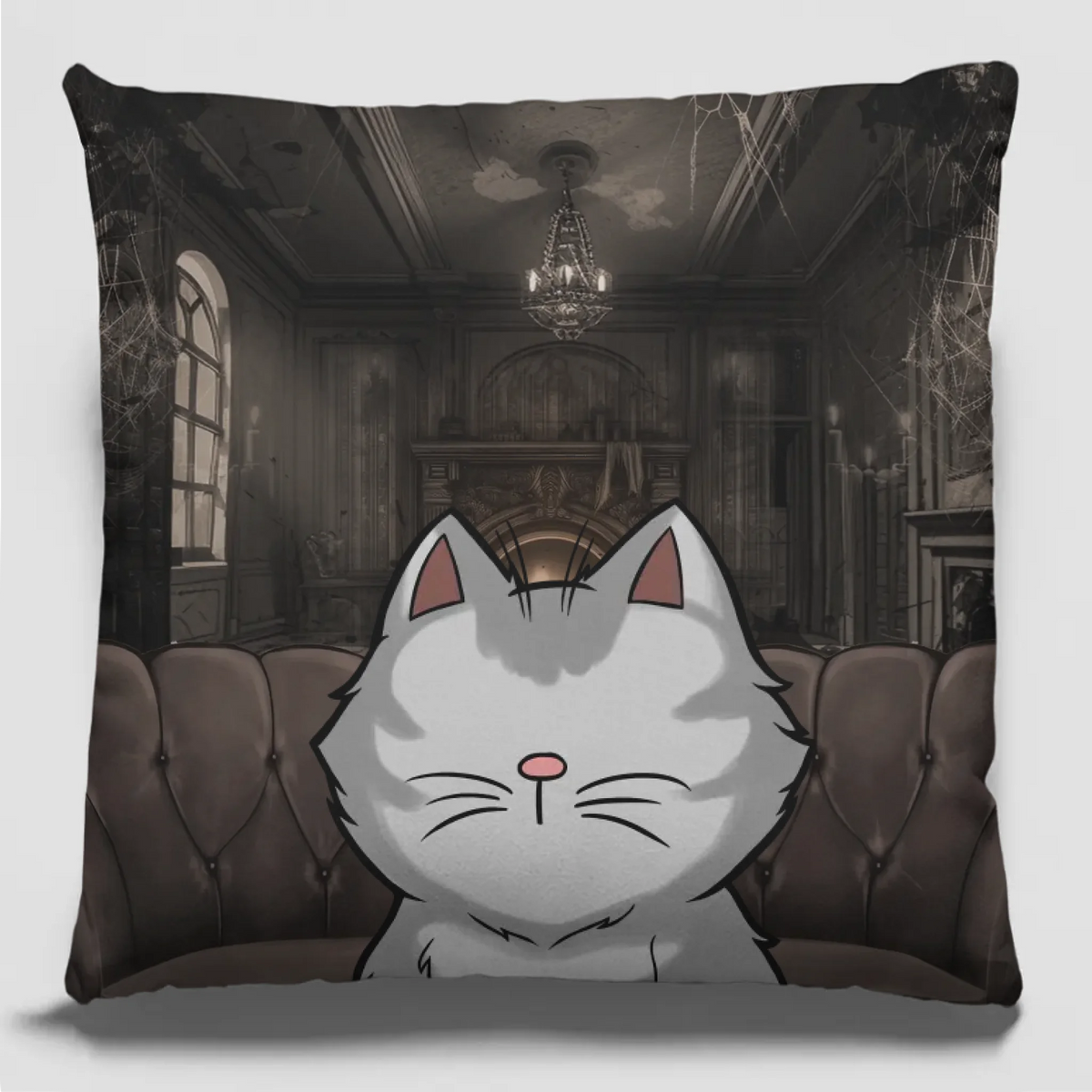 We Rule The House - Cat Personalized Custom Pillow - Halloween Gift For Pet Owners, Pet Lovers